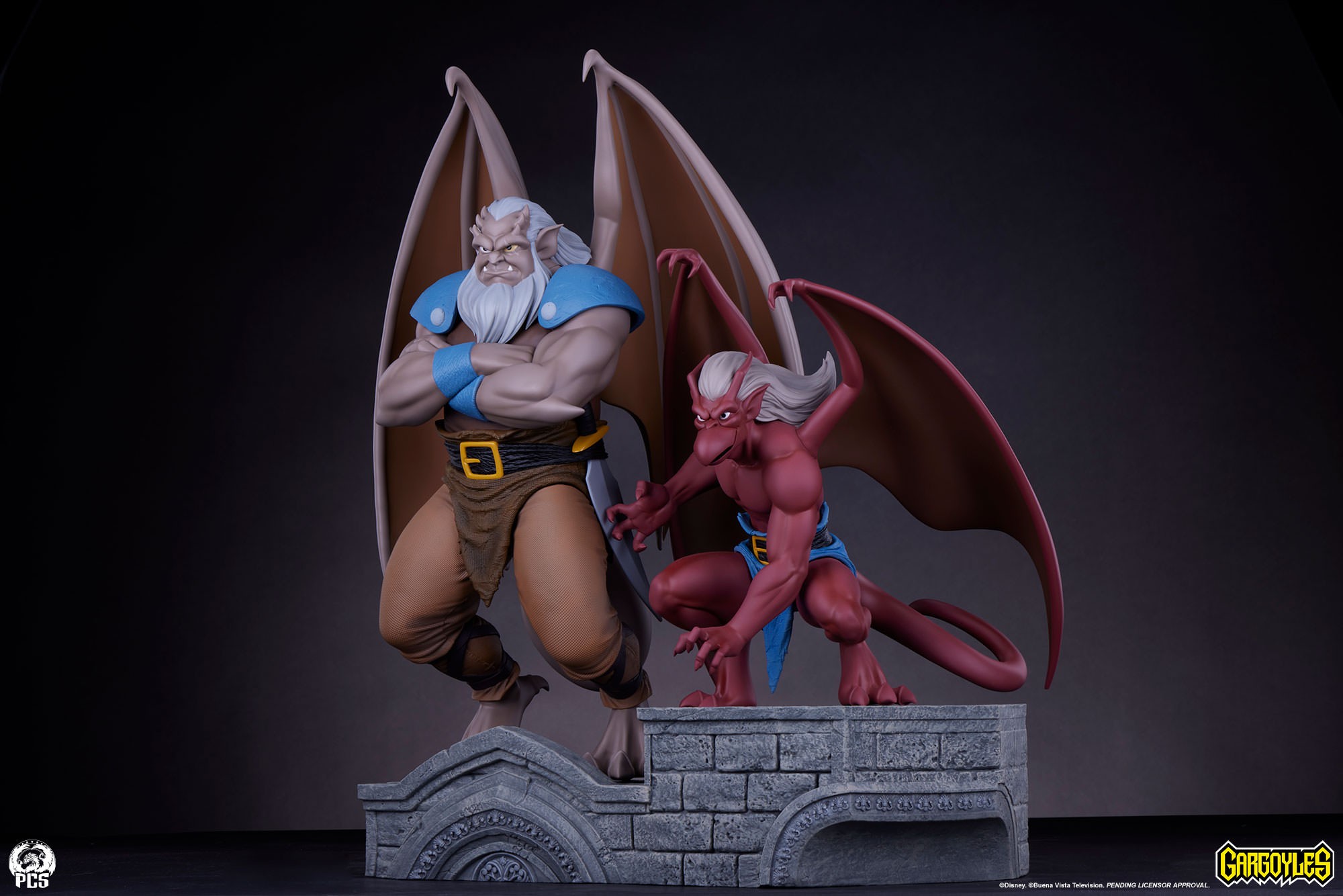 Disney Hudson & Brooklyn Quarter Scale Statue  (Prototype Shown) View 8