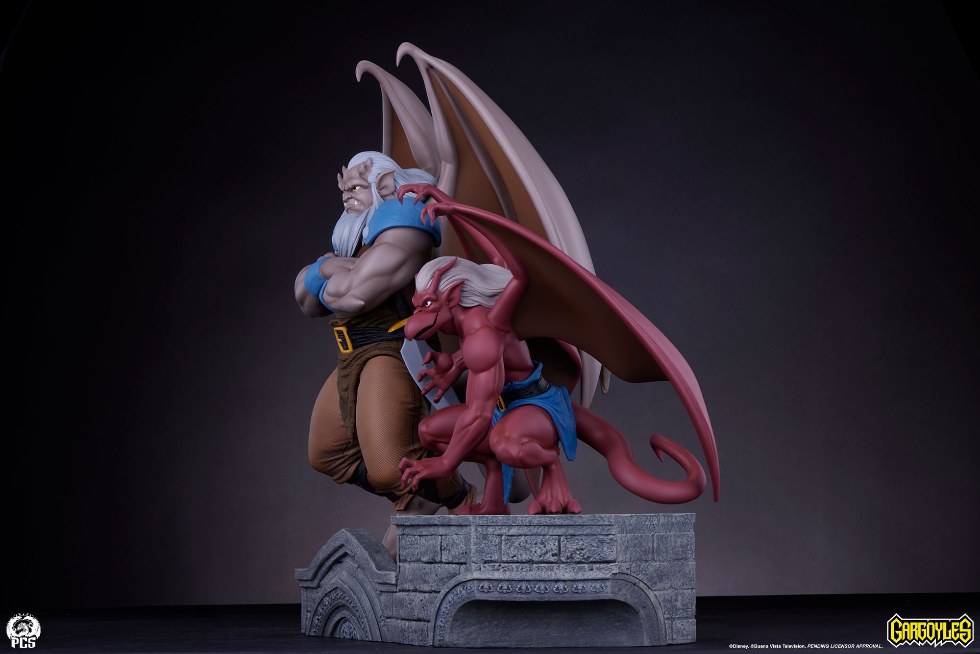 Disney Hudson & Brooklyn Quarter Scale Statue  (Prototype Shown) View 9
