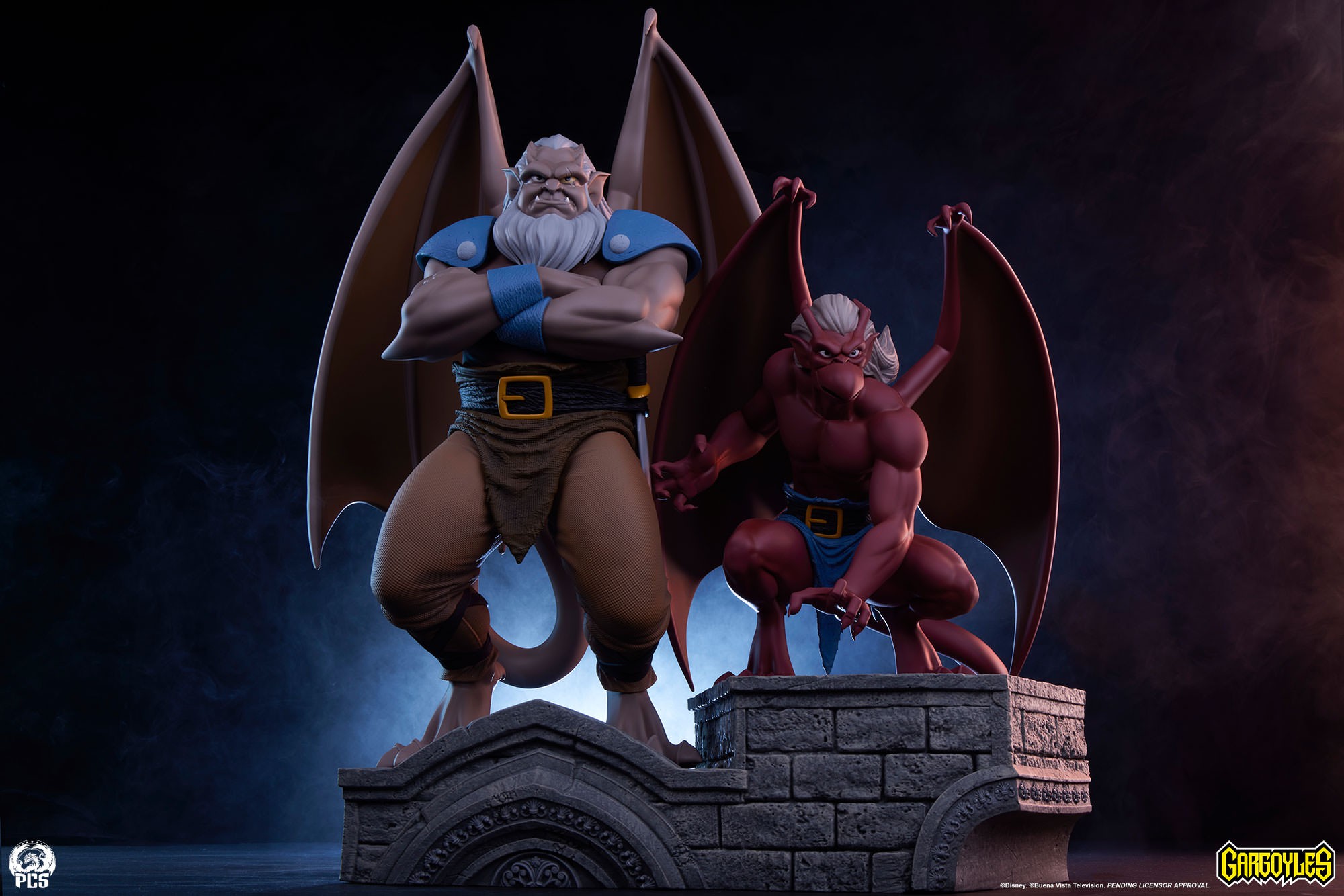 Disney Hudson & Brooklyn Quarter Scale Statue  (Prototype Shown) View 20