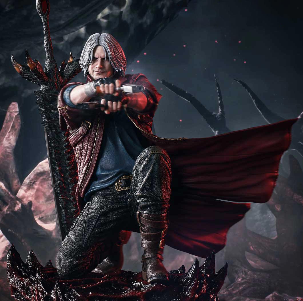 Devil May Cry Dante (Bonus Version) Statues  (Prototype Shown) View 1