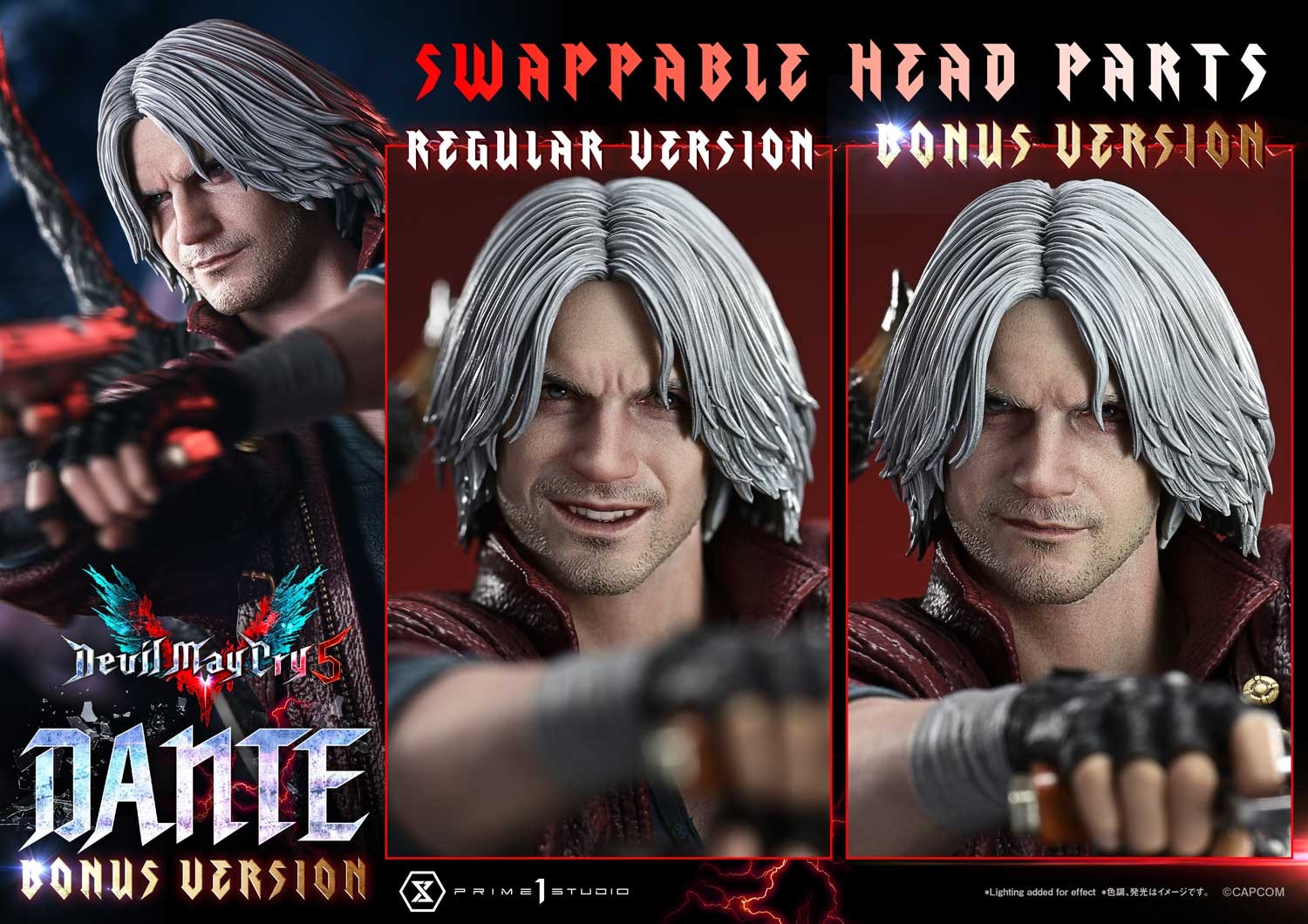 Devil May Cry Dante (Bonus Version) Statues  (Prototype Shown) View 7