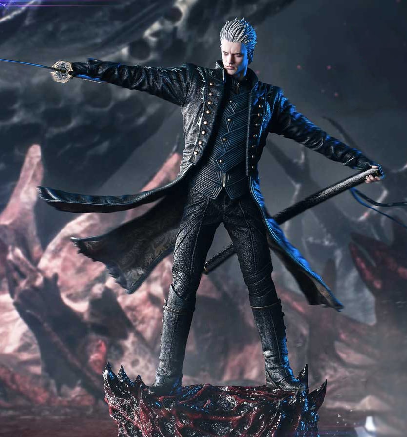 Devil May Cry Vergil (Bonus Version) Statues  (Prototype Shown) View 1