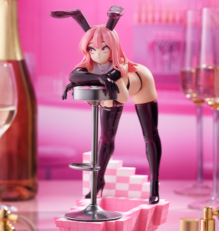 Kafun Syndrome Trick Bunnies (Standing Bunny) Statues  Collector Edition (Prototype Shown) View 1