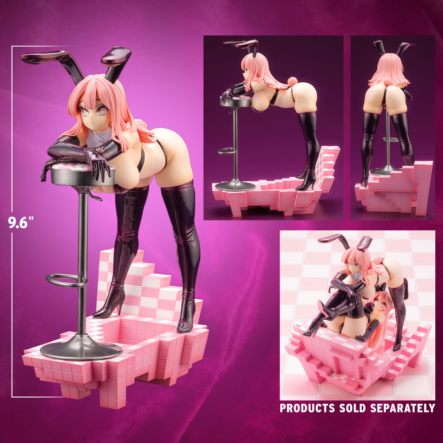 Kafun Syndrome Trick Bunnies (Standing Bunny) Statues  Collector Edition (Prototype Shown) View 2