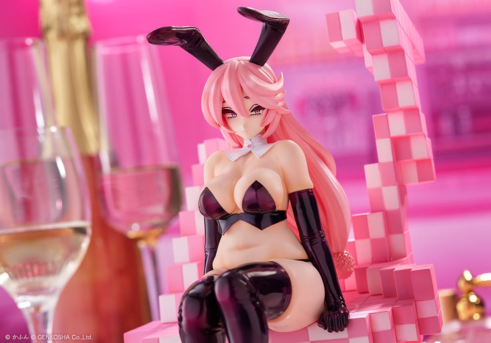 Kafun Syndrome Trick Bunnies (Sitting Bunny) Statues  (Prototype Shown) View 3