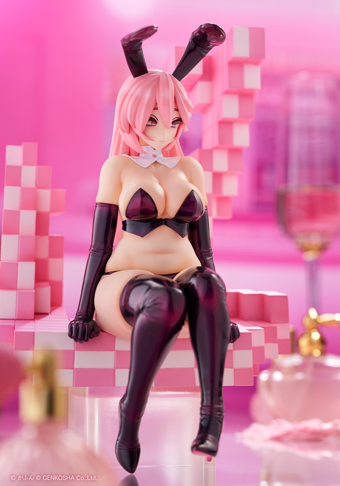 Kafun Syndrome Trick Bunnies (Sitting Bunny) Statues  (Prototype Shown) View 6