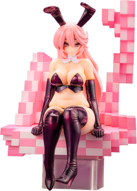 Kafun Syndrome Trick Bunnies (Sitting Bunny) Statues  (Prototype Shown) View 19