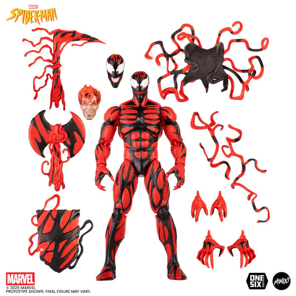 Marvel Carnage Sixth Scale Figure  (Prototype Shown) View 12