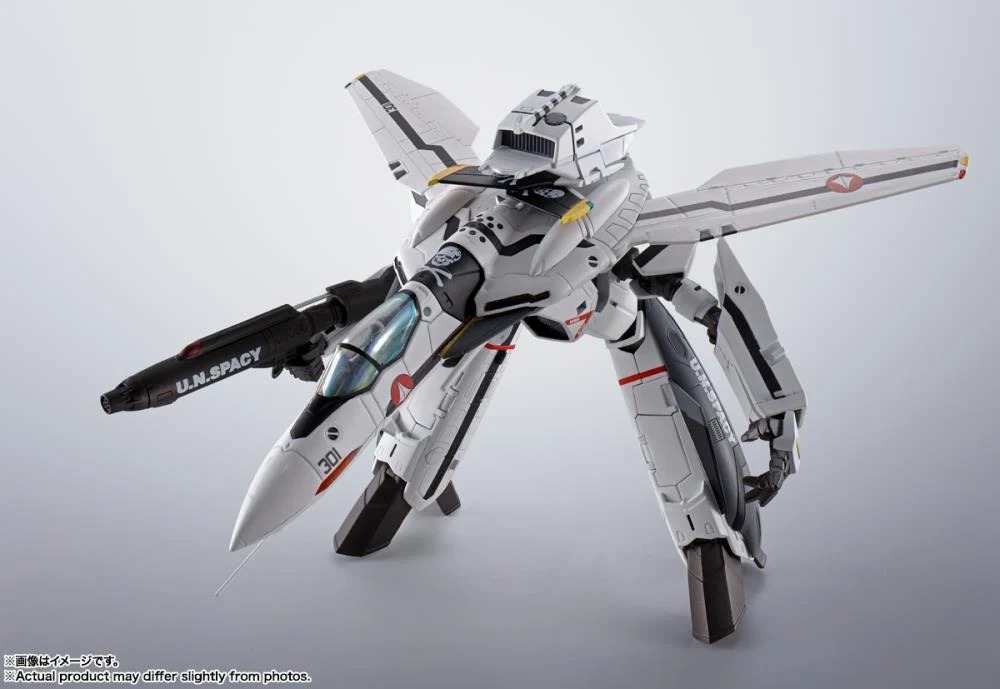VF-0S Phoenix (Roy Focker Use) + QF-2200D-B Ghost Action Figure