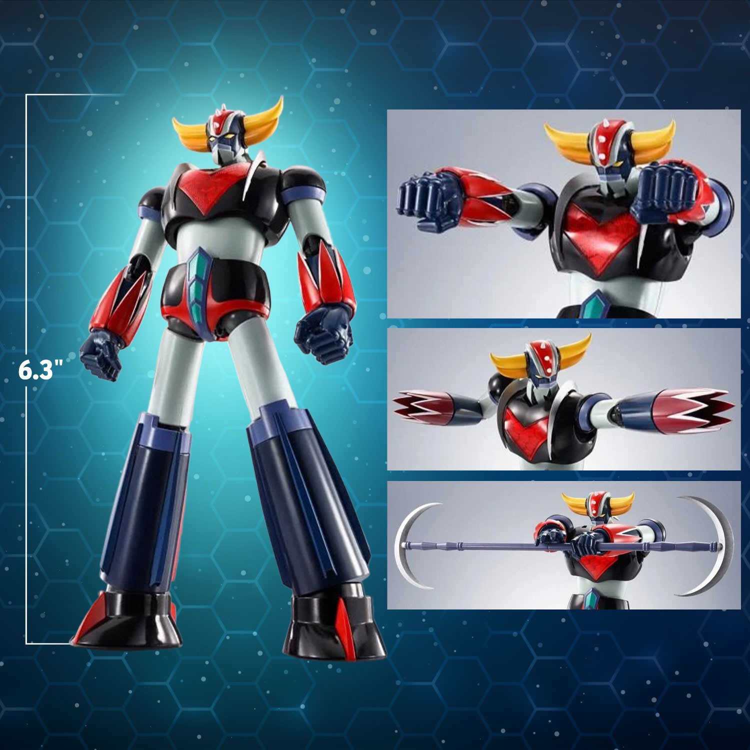UFO Robot Grendizer <SIDE SUPER> UFO Robot Grendizer Action Figure  (Prototype Shown) View 2
