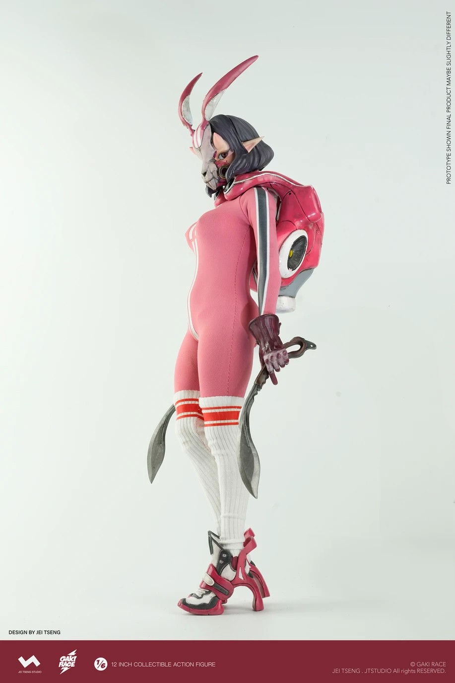 GAKi RACE Yumi Sixth Scale Figure  (Prototype Shown) View 6