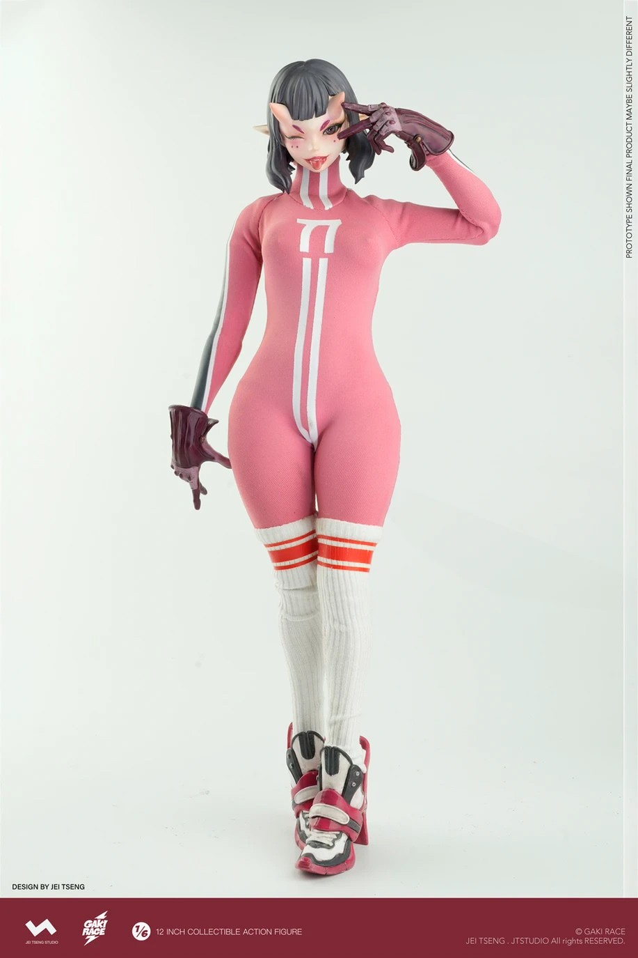 GAKi RACE Yumi (Premium Version) Sixth Scale Figure  (Prototype Shown) View 9