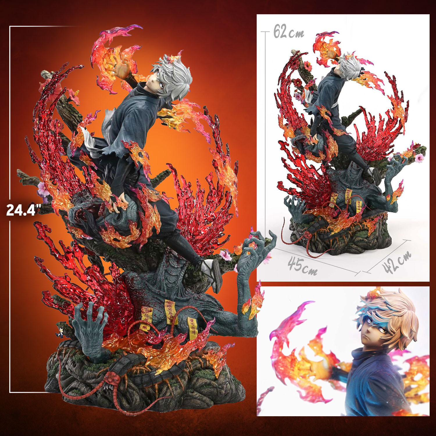 Hell's Paradise Gabimaru Quarter Scale Statue  (Prototype Shown) View 2
