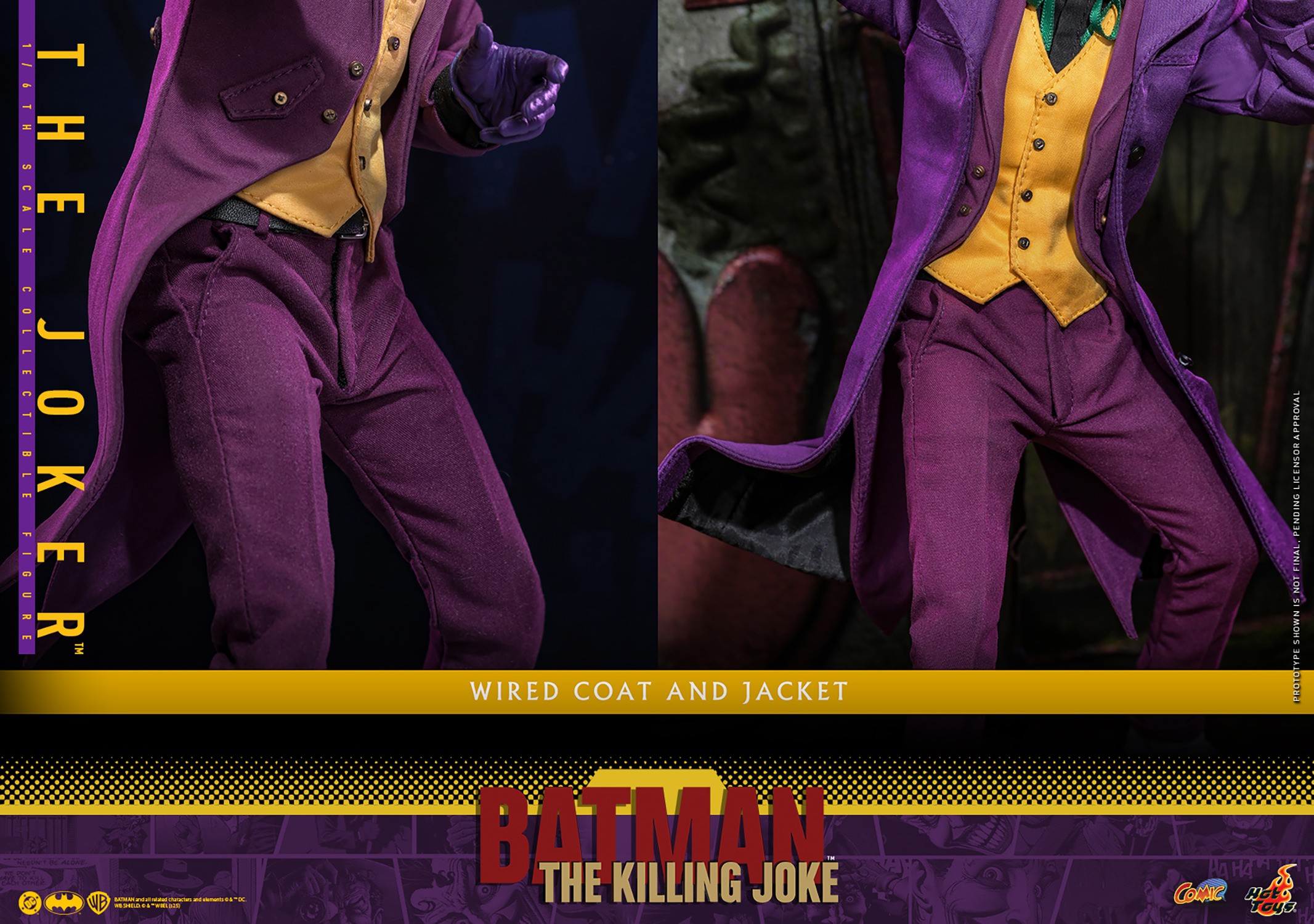 DC Comics The Joker Sixth Scale Figure  (Prototype Shown) View 17