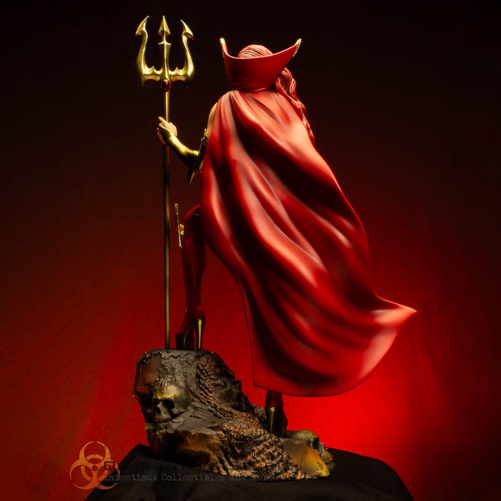 Coffin Comics Lady Satanus Statues  (Prototype Shown) View 3