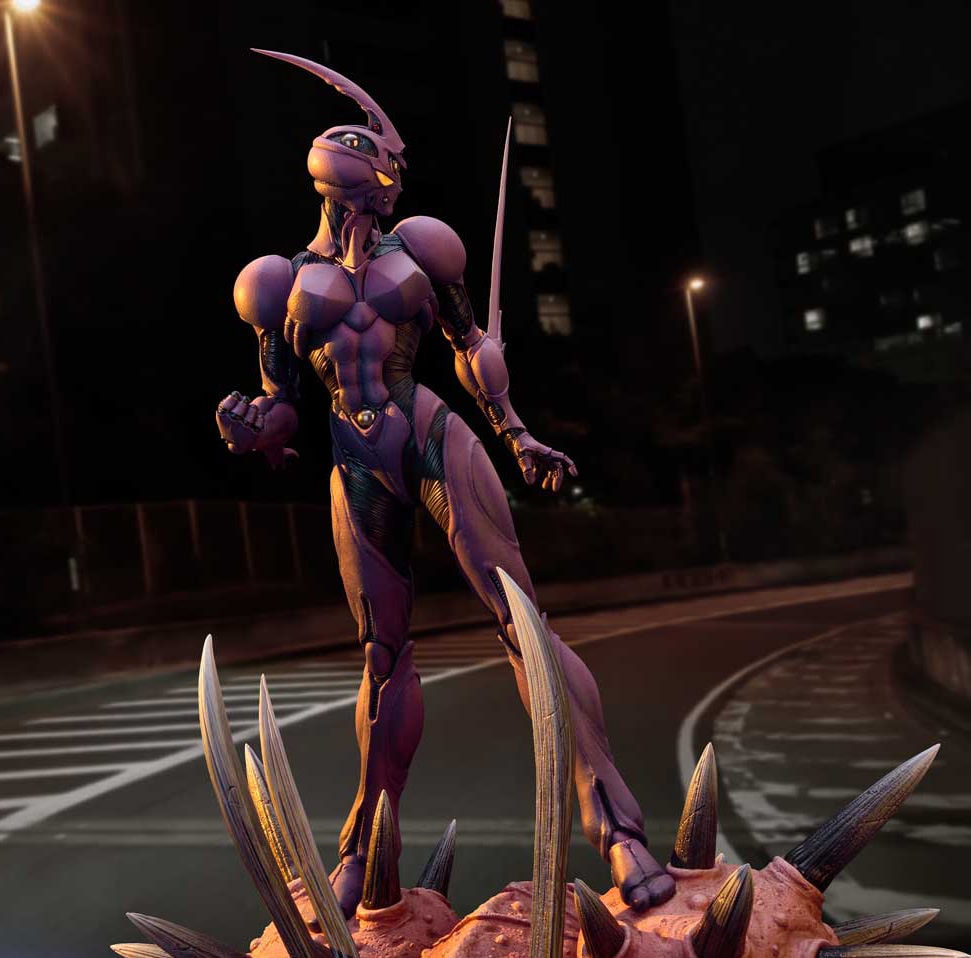 Guyver: The Bioboosted Armor Guyver II F Quarter Scale Statue  (Prototype Shown) View 3