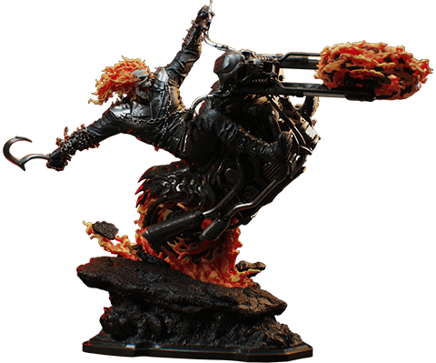 Marvel Ghost Rider (Variant Edition) 1:3 Scale Statue  (Prototype Shown) View 9