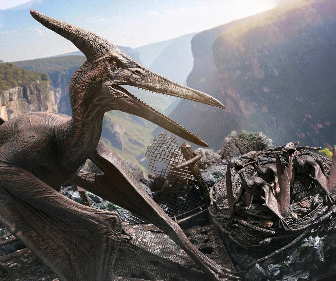 Jurassic Park Pteranodon Statues  (Prototype Shown) View 3