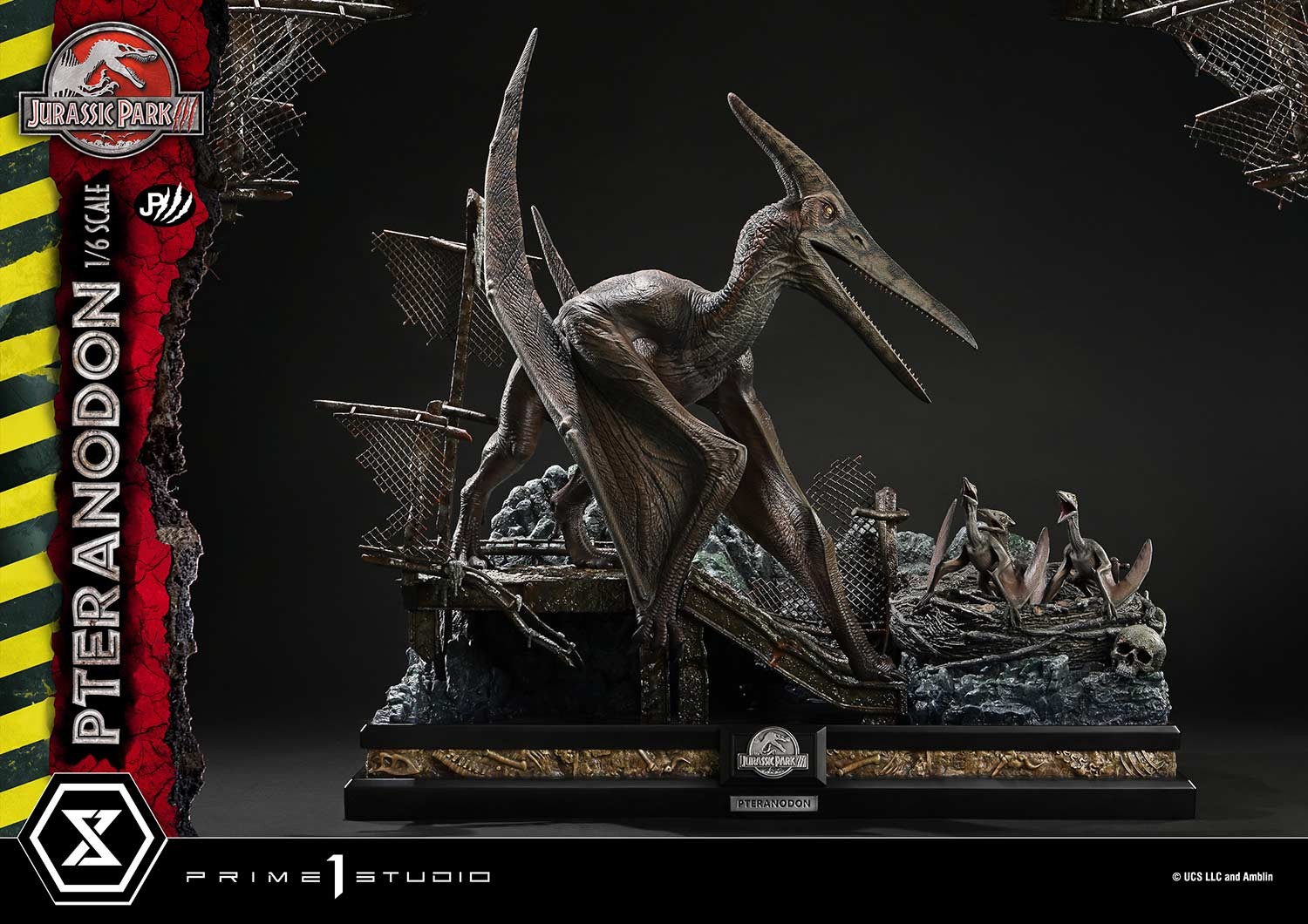 Jurassic Park Pteranodon Statues  (Prototype Shown) View 7