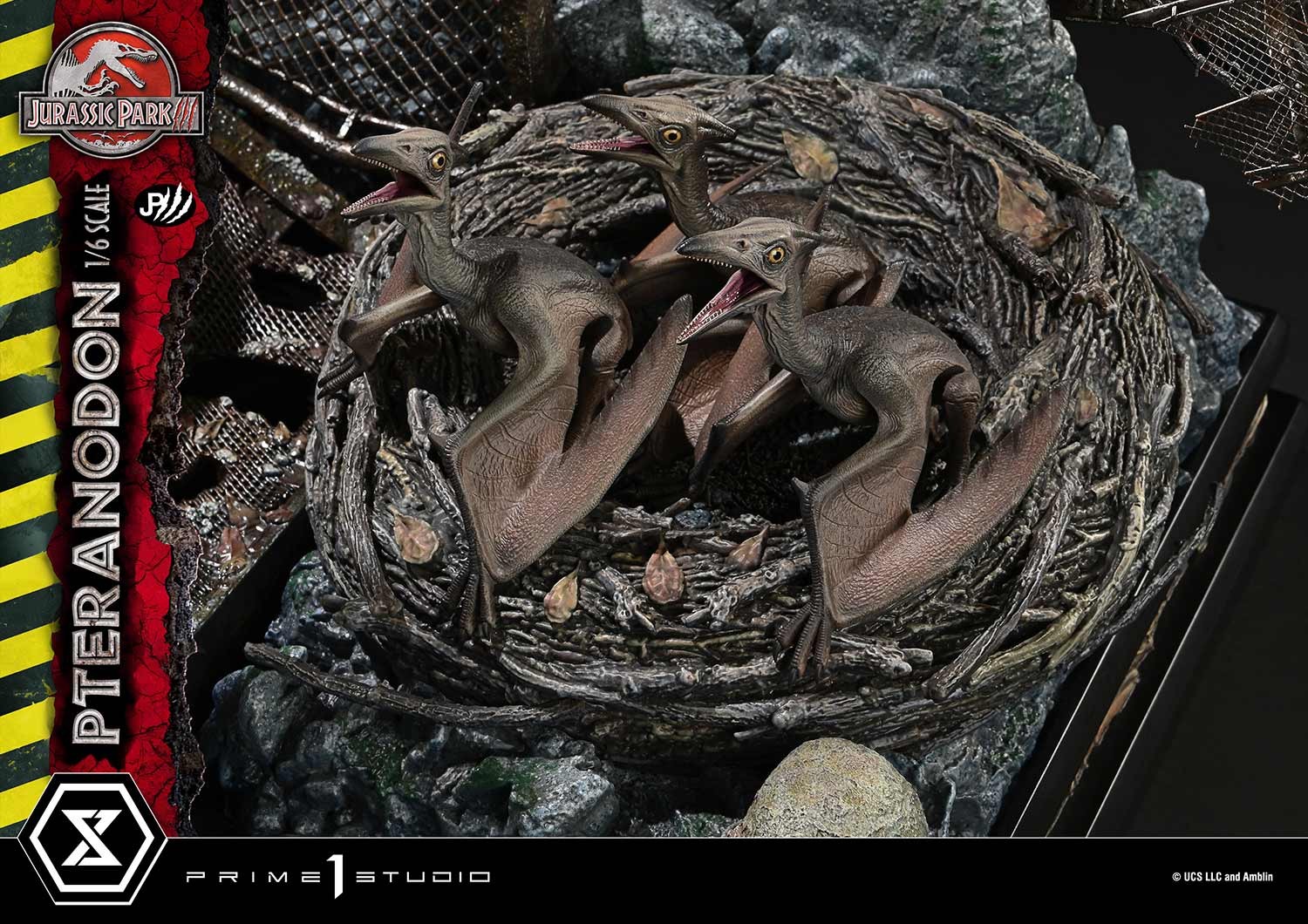 Jurassic Park Pteranodon Statues  (Prototype Shown) View 9