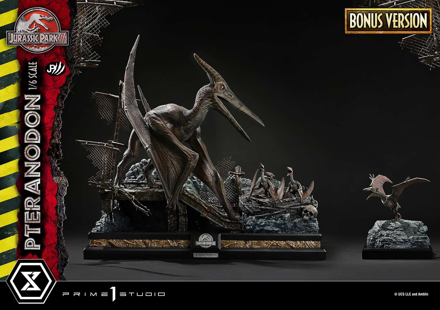 Jurassic Park Pteranodon (Bonus Version) Statues  (Prototype Shown) View 7