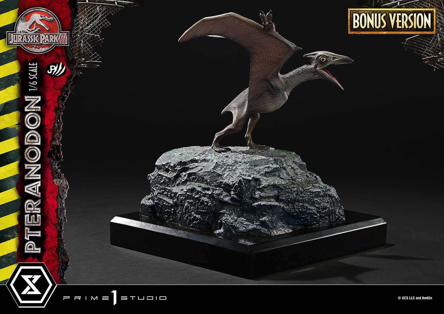Jurassic Park Pteranodon (Bonus Version) Statues  (Prototype Shown) View 8