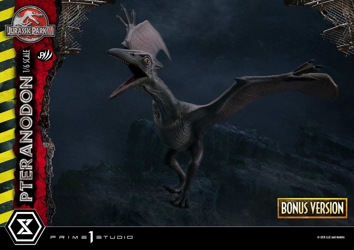Jurassic Park Pteranodon (Bonus Version) Statues  (Prototype Shown) View 10