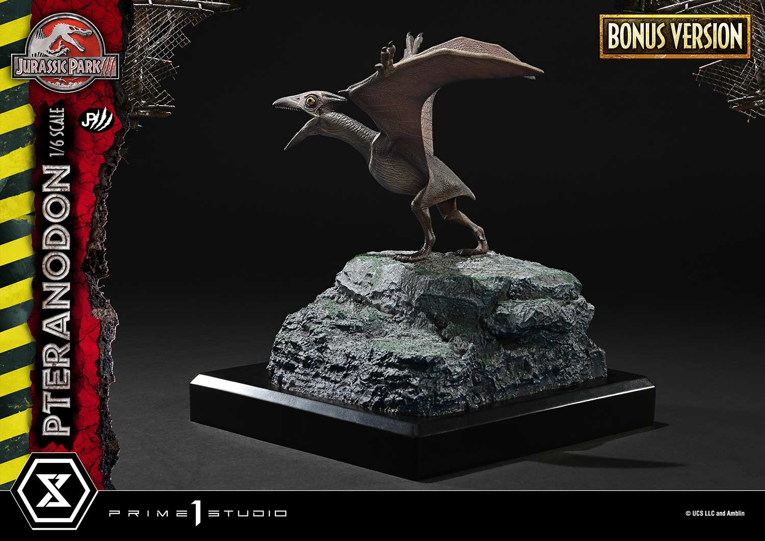 Jurassic Park Pteranodon (Bonus Version) Statues  (Prototype Shown) View 12