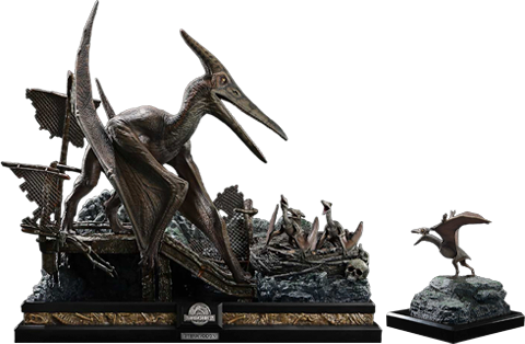 Jurassic Park Pteranodon (Bonus Version) Statues  (Prototype Shown) View 13