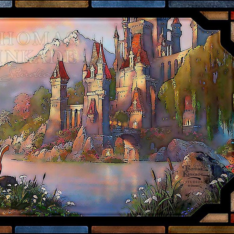 Disney Beauty and the Beast II Stained Glass  View 4