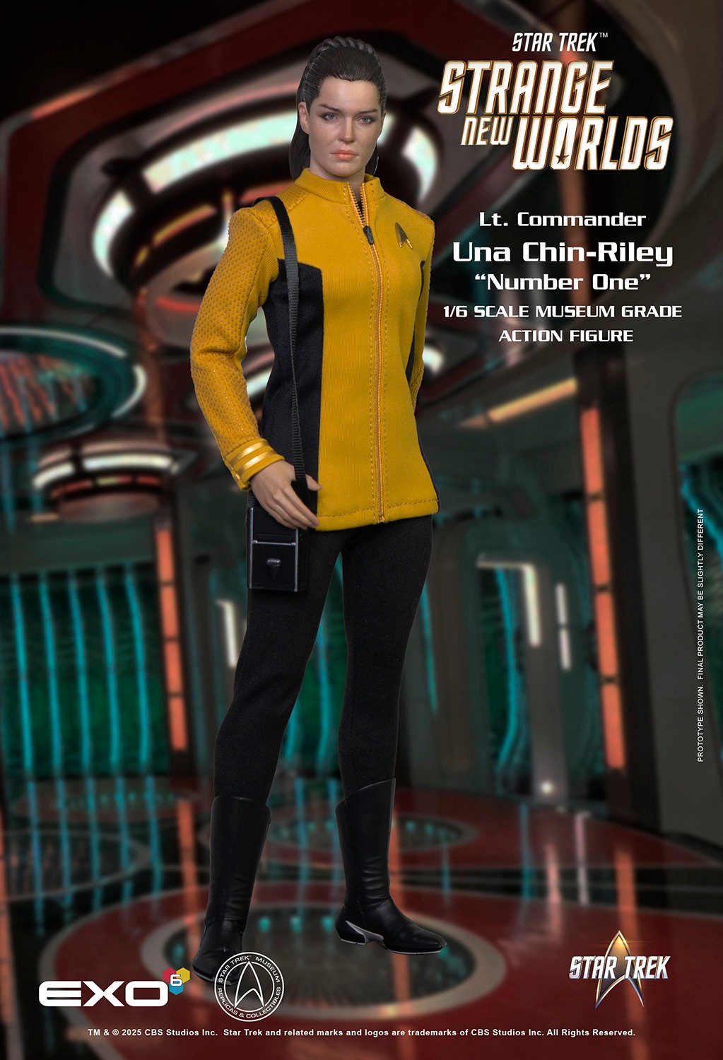 Star Trek Lt. Commander Una Chin-Riley “Number One” Sixth Scale Figure  (Prototype Shown) View 7