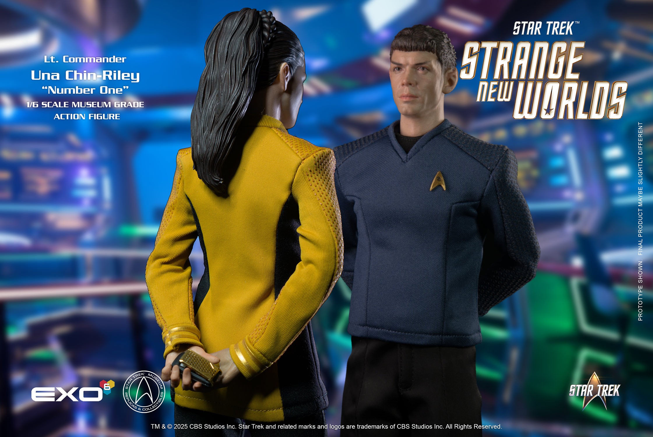 Star Trek Lt. Commander Una Chin-Riley “Number One” Sixth Scale Figure  (Prototype Shown) View 9