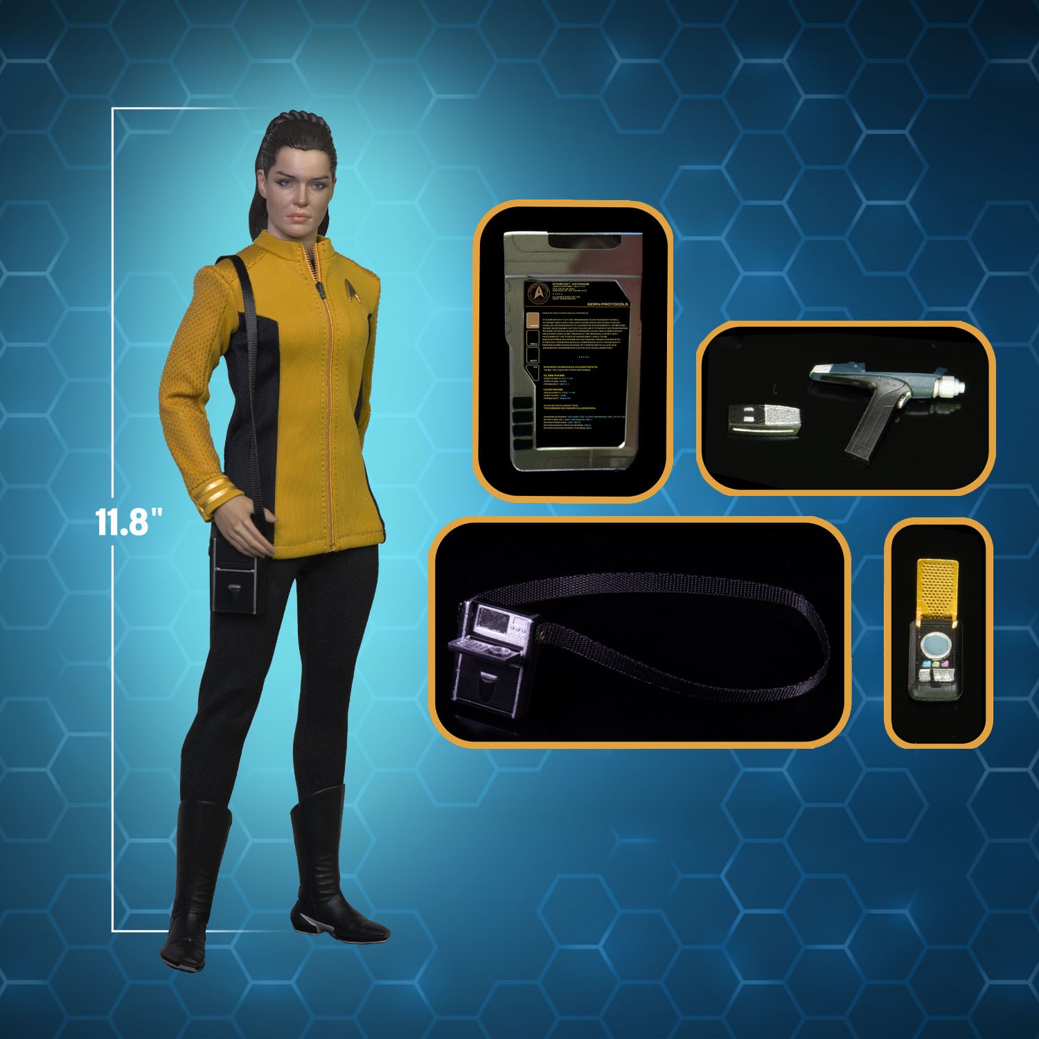 Star Trek Lt. Commander Una Chin-Riley “Number One” Sixth Scale Figure  (Prototype Shown) View 2