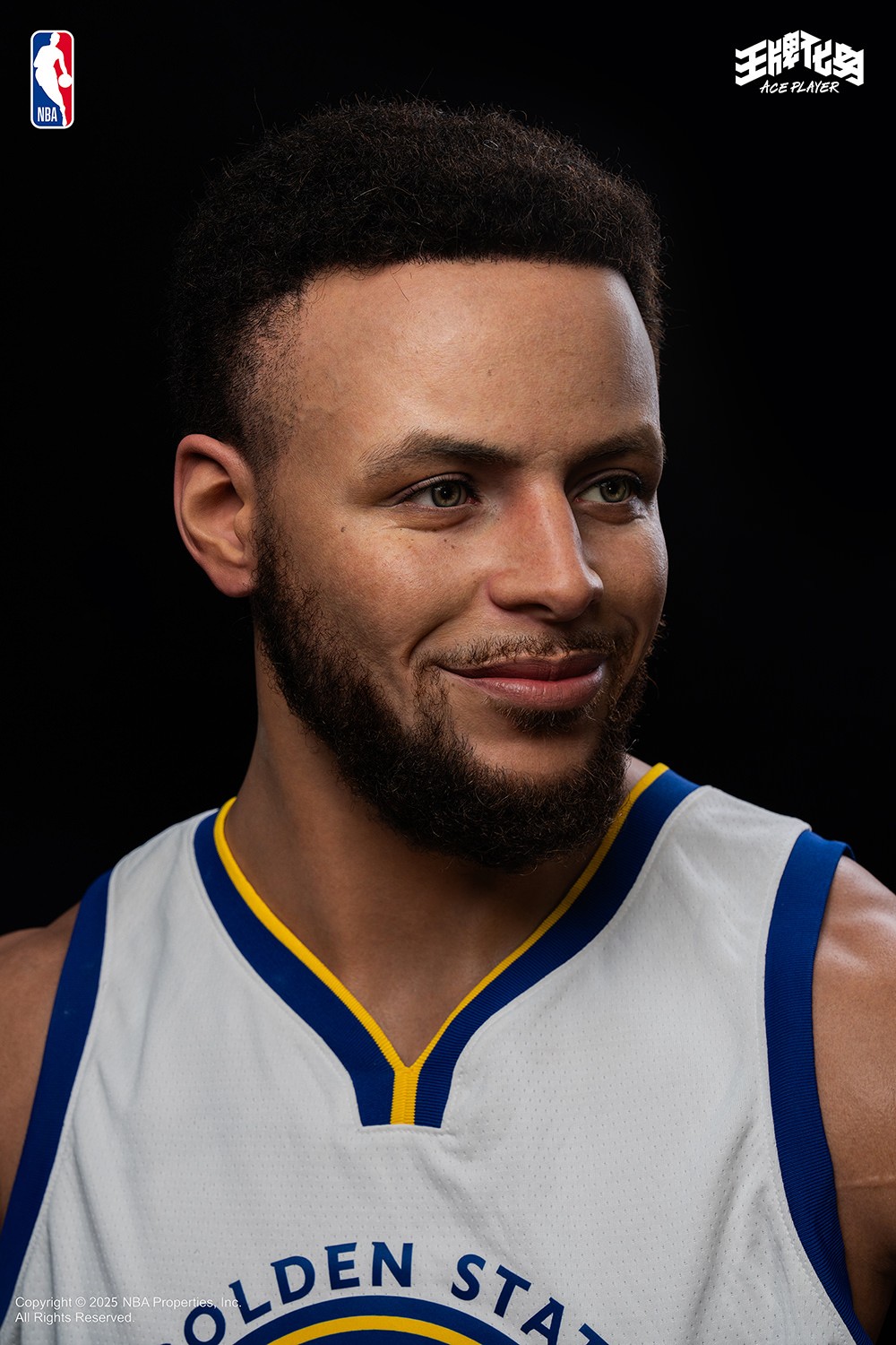 NBA Stephen Curry Life-Size Bust  (Prototype Shown) View 12