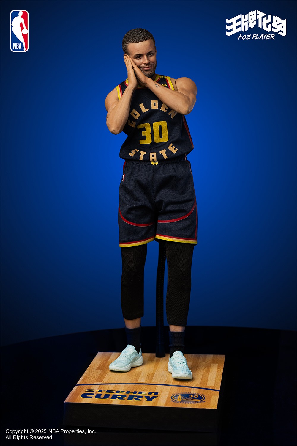 NBA Stephen Curry (Deluxe Version) Sixth Scale Figure  (Prototype Shown) View 6