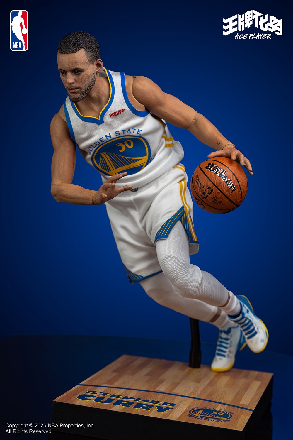 NBA Stephen Curry (Deluxe Version) Sixth Scale Figure  (Prototype Shown) View 10