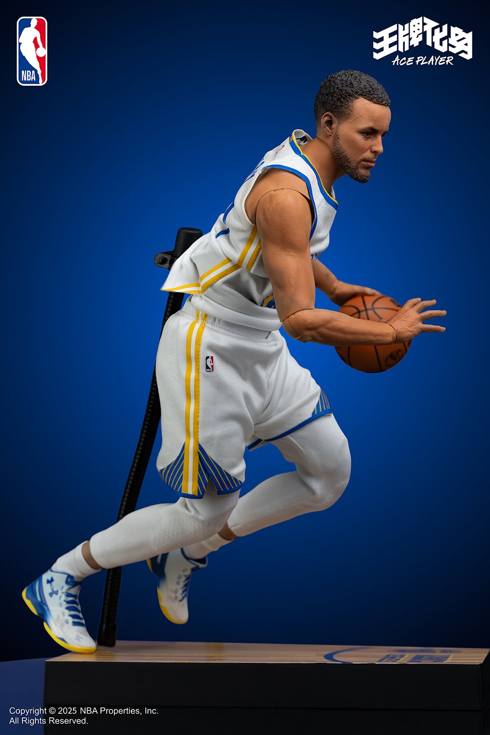 NBA Stephen Curry (Deluxe Version) Sixth Scale Figure  (Prototype Shown) View 12