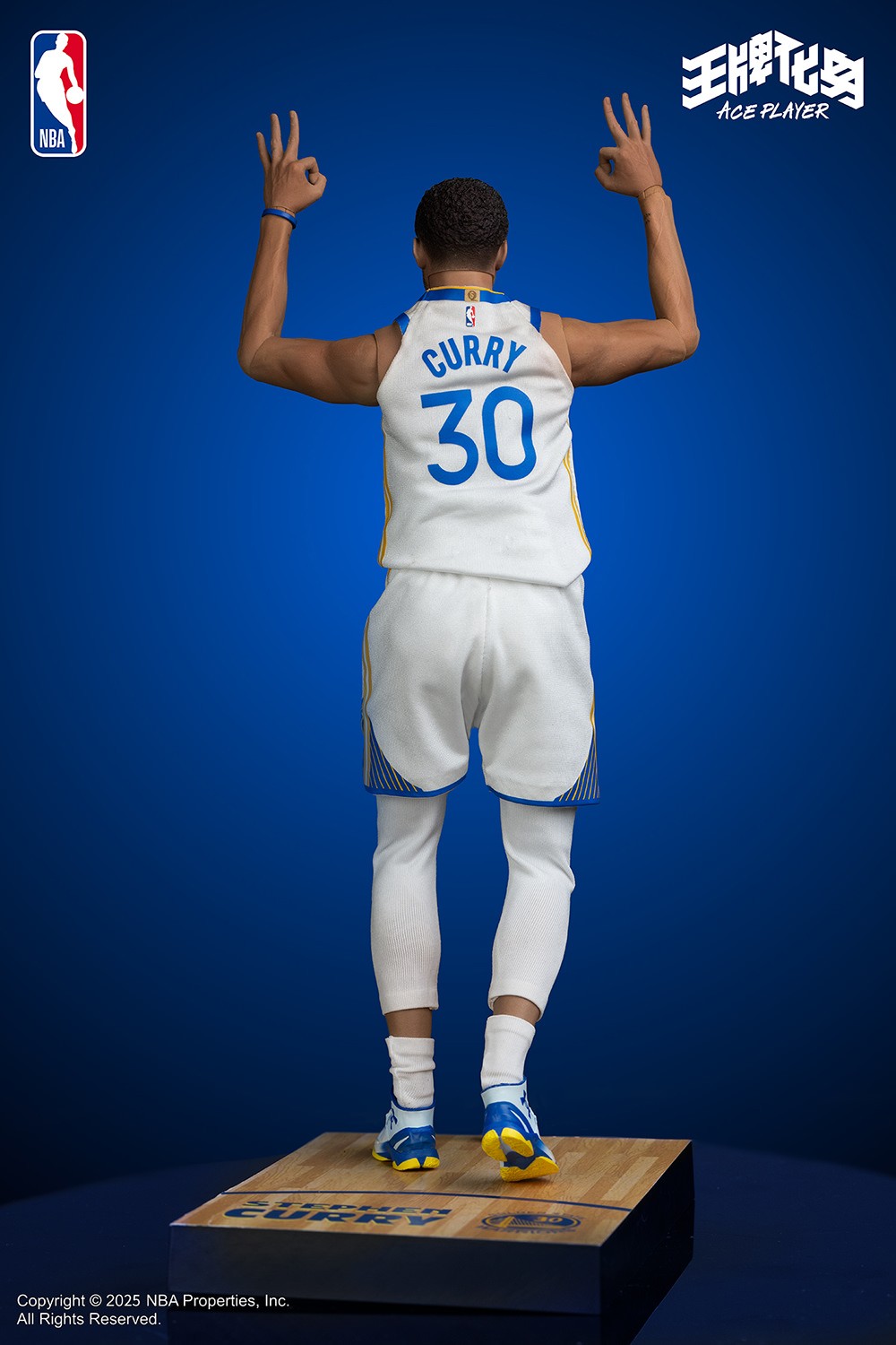 NBA Stephen Curry (Deluxe Version) Sixth Scale Figure  (Prototype Shown) View 13