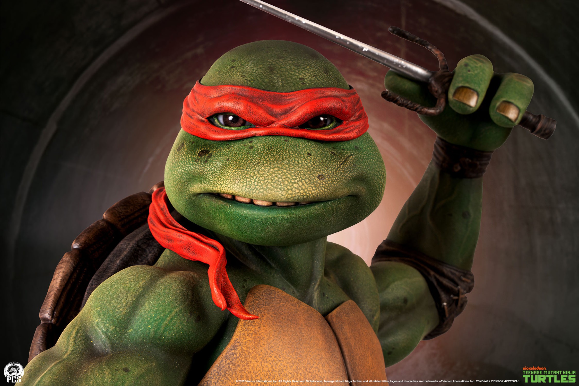 Teenage Mutant Ninja Turtles TMNT - Raphael 1:2 Scale Statue  (Prototype Shown) View 4