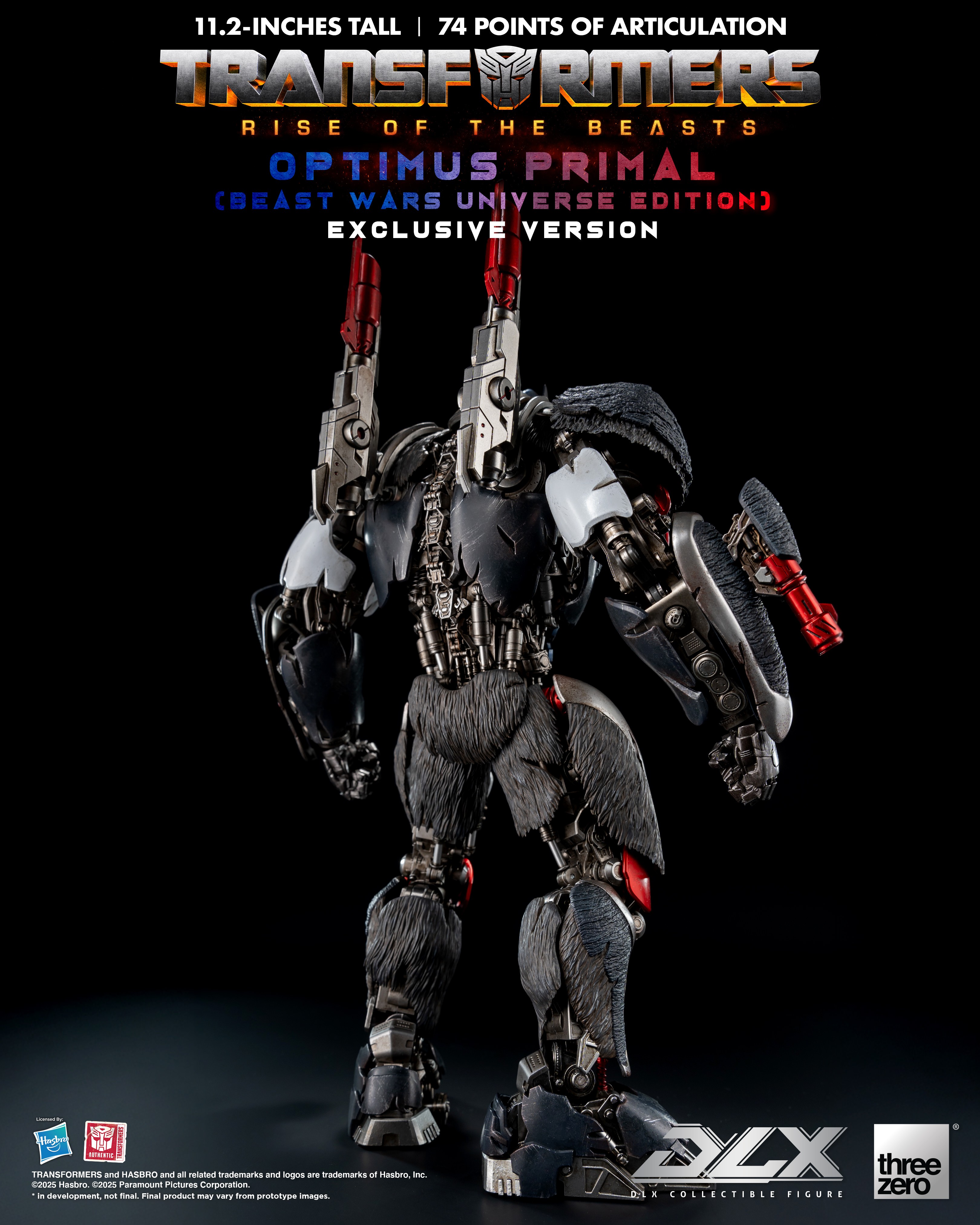 DLX Optimus Primal (Beast Wars Universe Edition) Action figure by