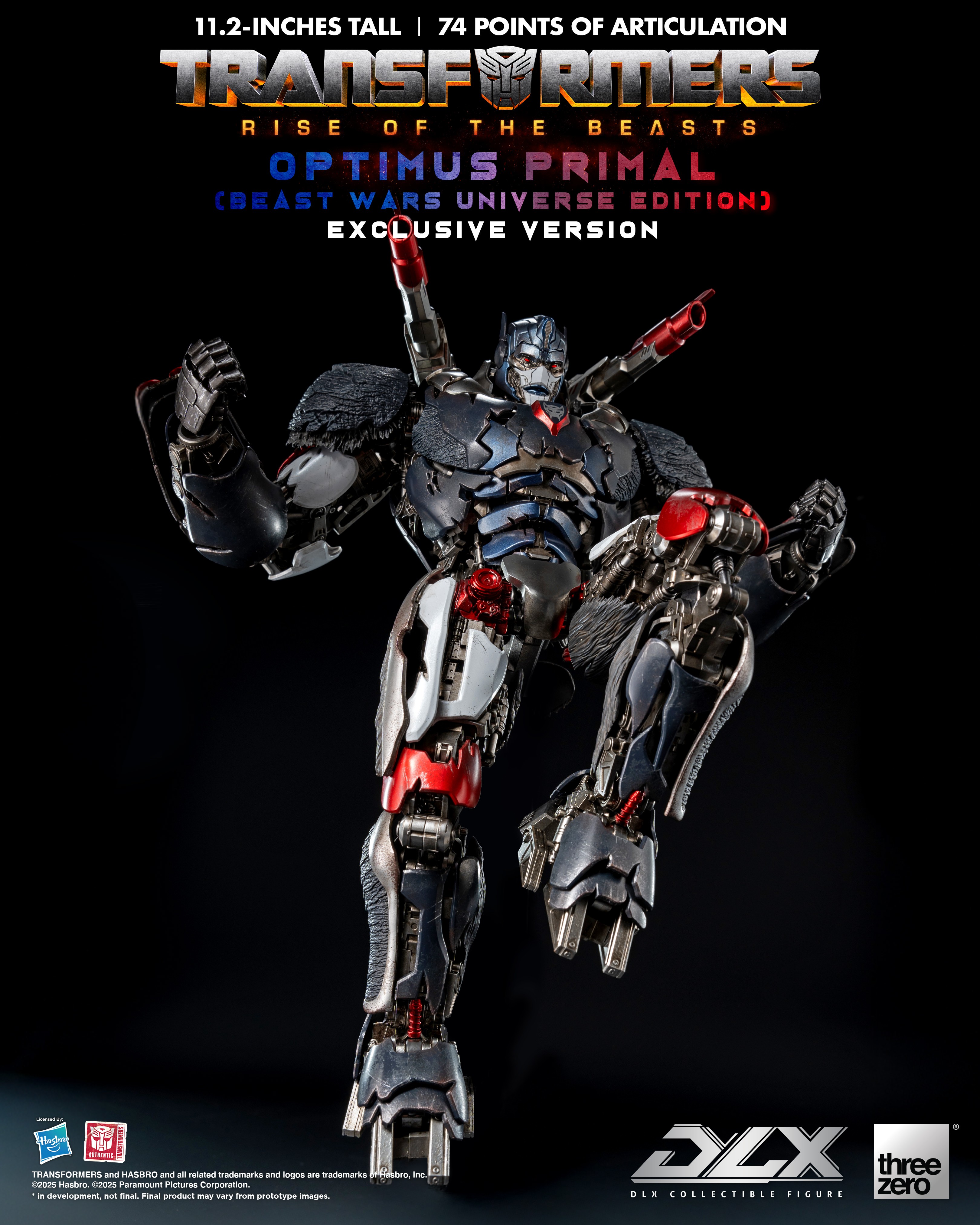 Transformers Optimus Primal (Beast Wars Universe Edition) DLX Exclusive Version Action Figure  Collector Edition (Prototype Shown) View 10