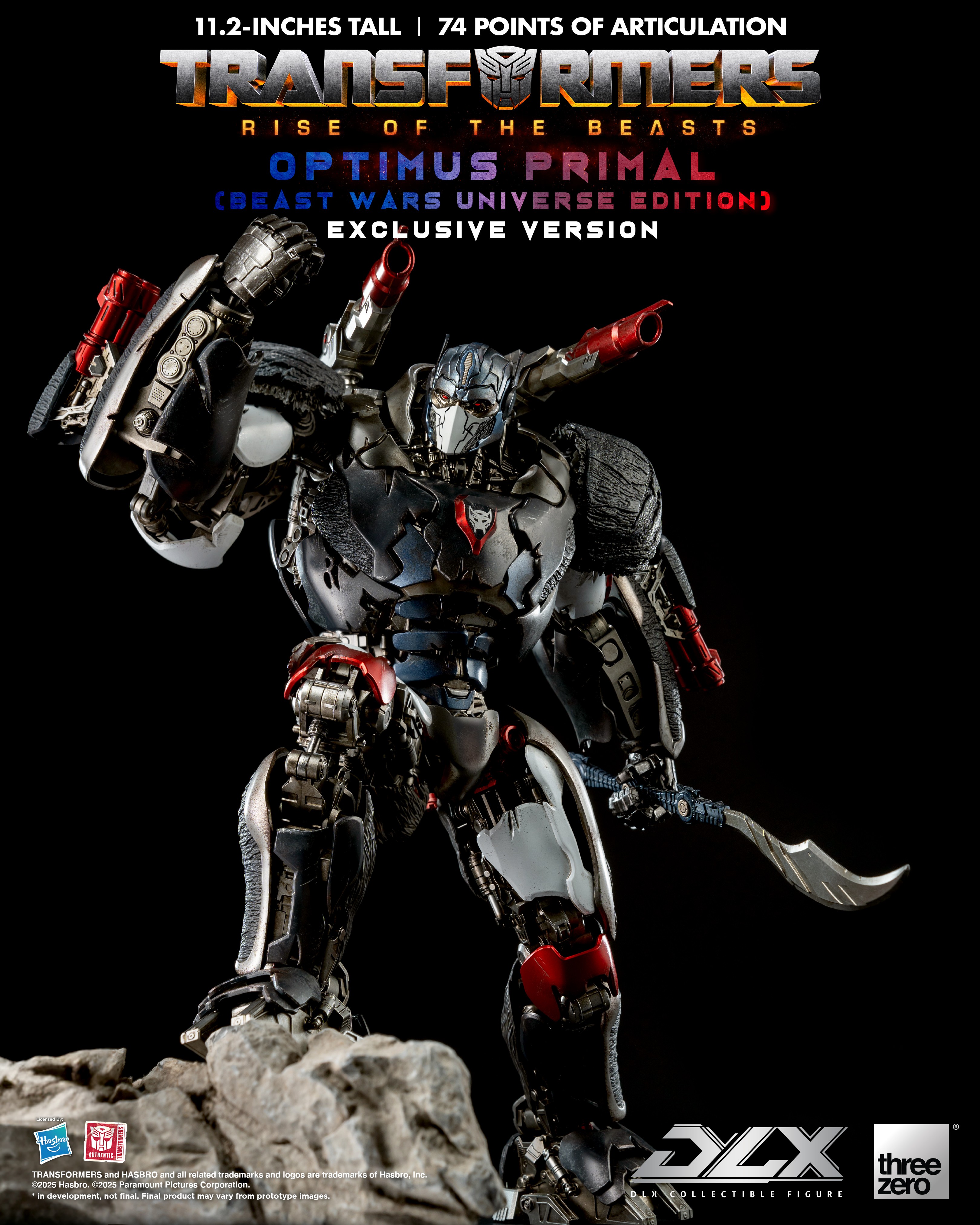 Transformers Optimus Primal (Beast Wars Universe Edition) DLX Exclusive Version Action Figure  Collector Edition (Prototype Shown) View 11