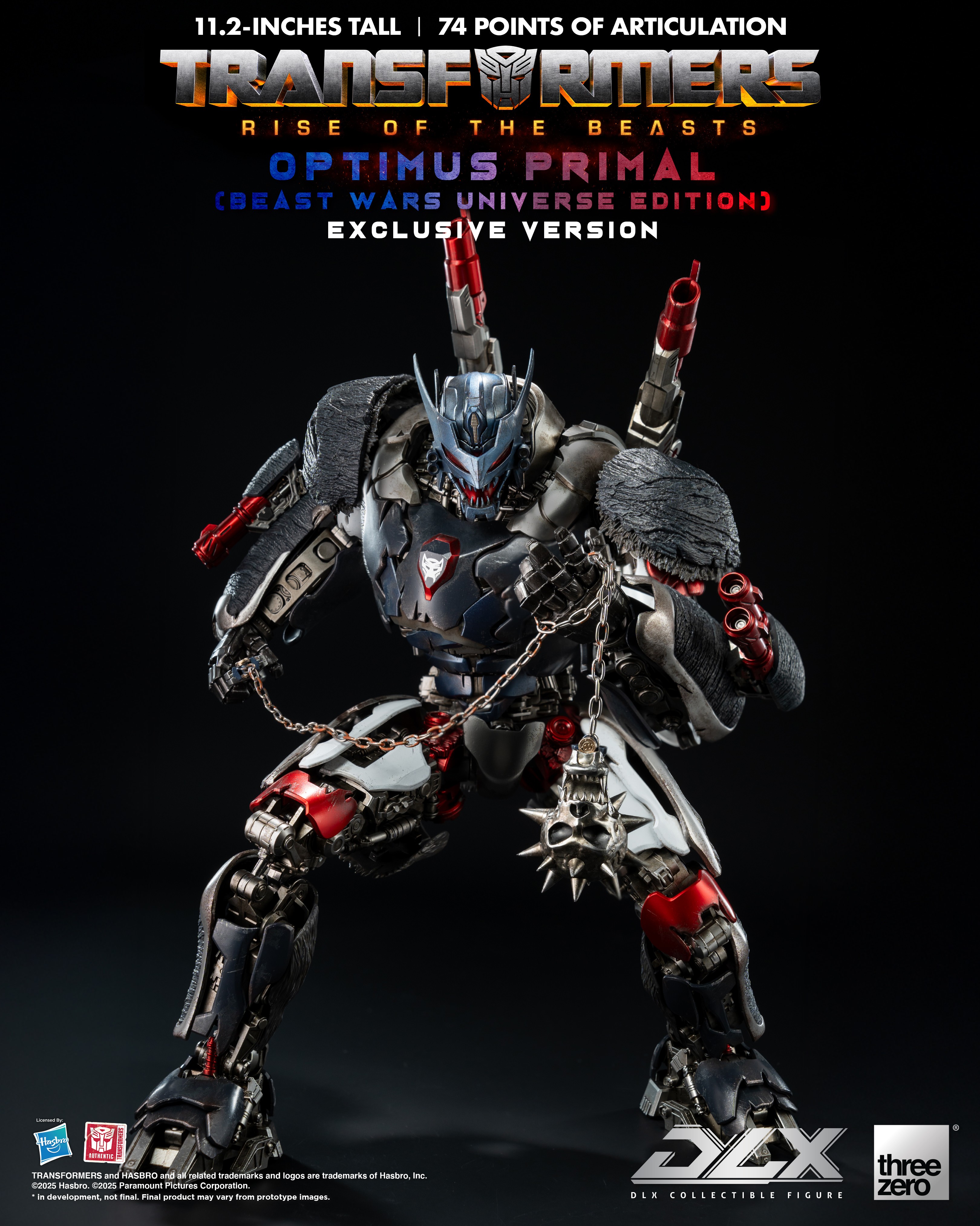Transformers Optimus Primal (Beast Wars Universe Edition) DLX Exclusive Version Action Figure  Collector Edition (Prototype Shown) View 16