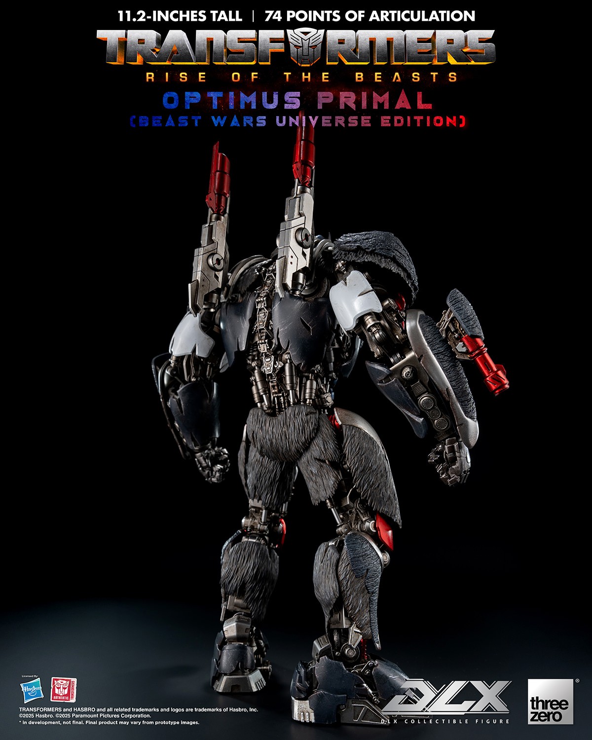 Transformers Optimus Primal (Beast Wars Universe Edition) DLX Action Figure  (Prototype Shown) View 7
