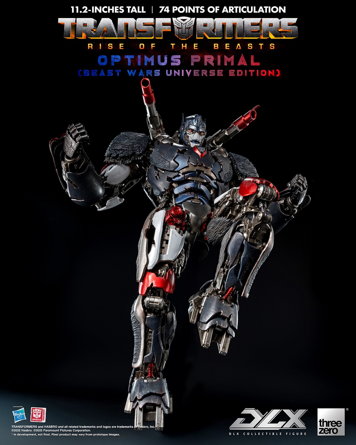 Transformers Optimus Primal (Beast Wars Universe Edition) DLX Action Figure  (Prototype Shown) View 9