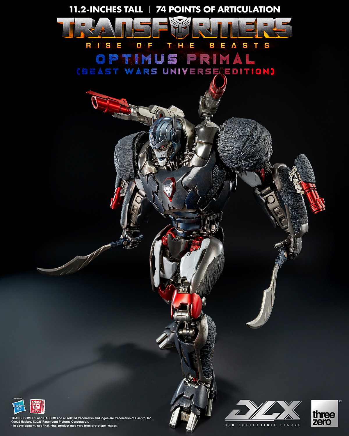 Transformers Optimus Primal (Beast Wars Universe Edition) DLX Action Figure  (Prototype Shown) View 12