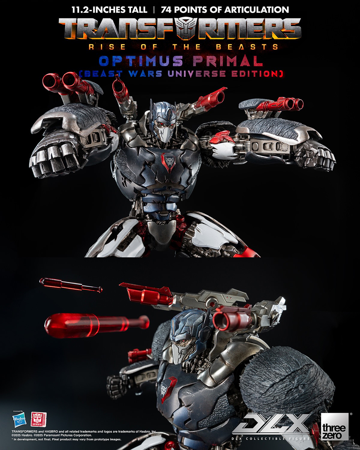 Transformers Optimus Primal (Beast Wars Universe Edition) DLX Action Figure  (Prototype Shown) View 14