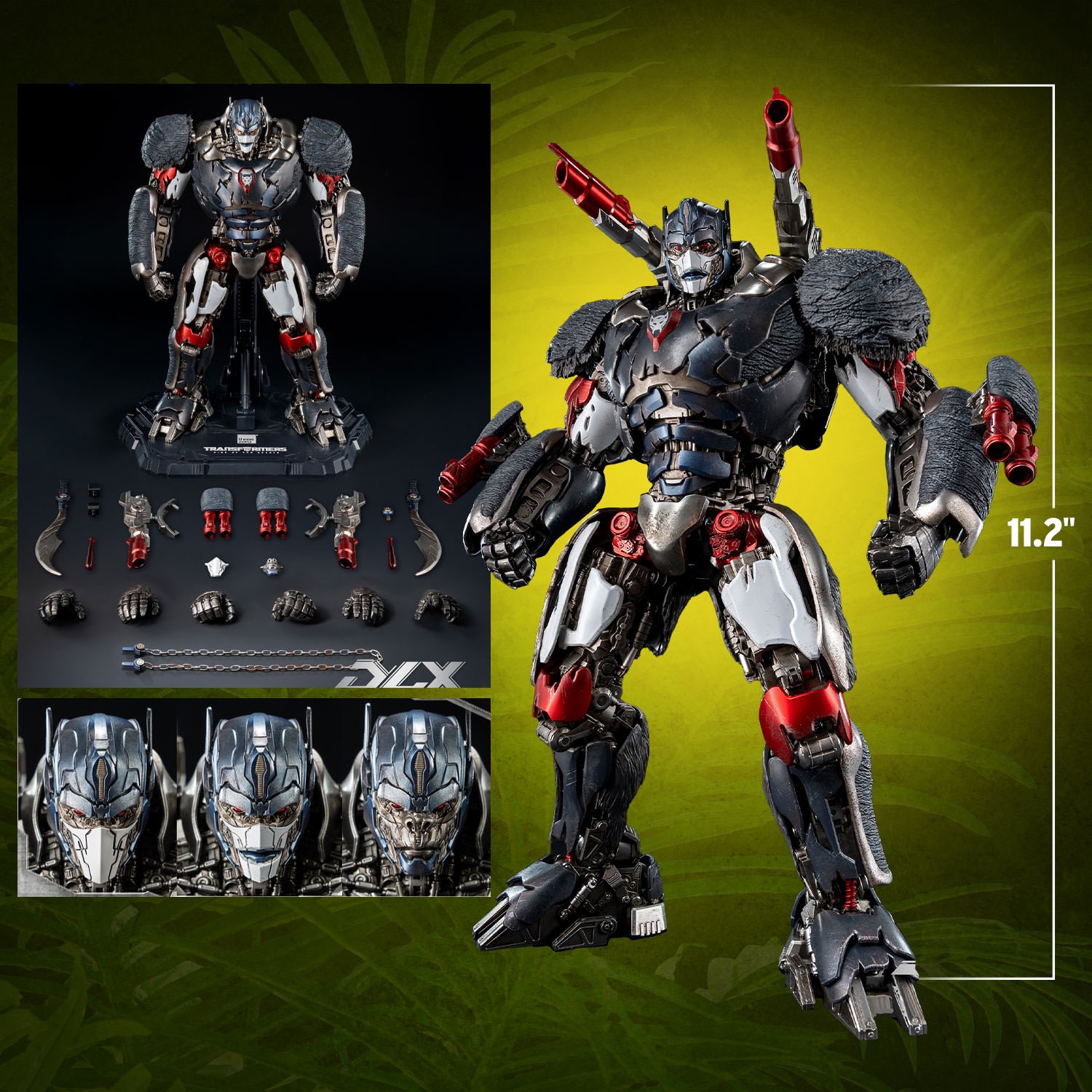 Transformers Optimus Primal (Beast Wars Universe Edition) DLX Action Figure  (Prototype Shown) View 2