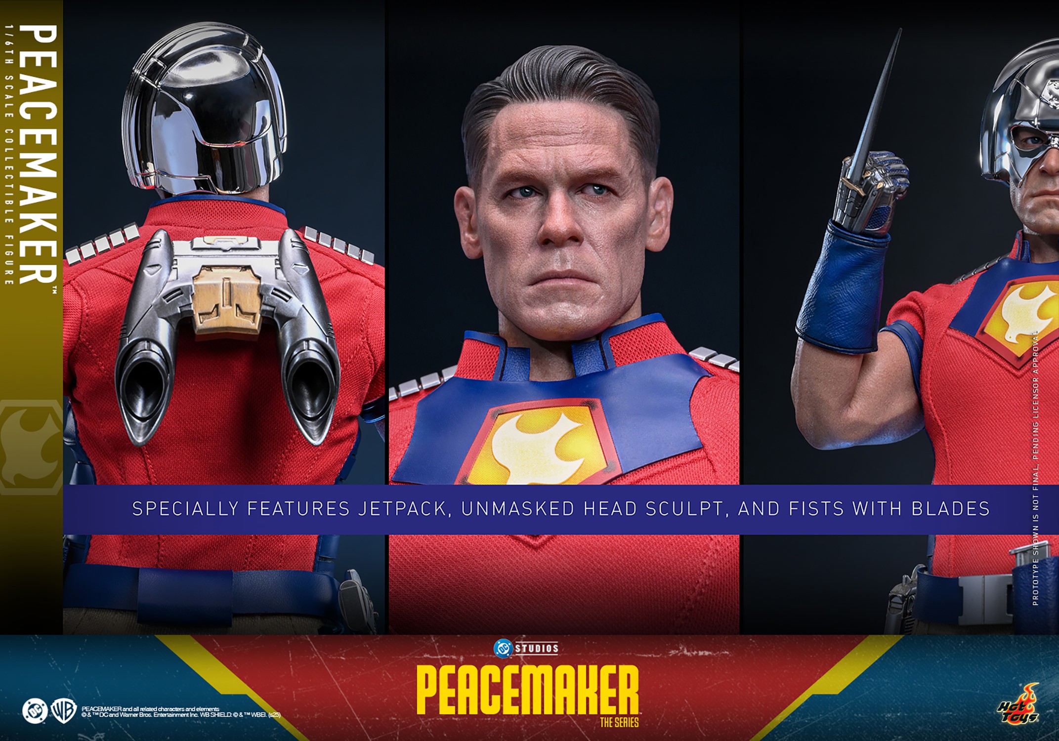 DC Comics Peacemaker Sixth Scale Figure  (Prototype Shown) View 18