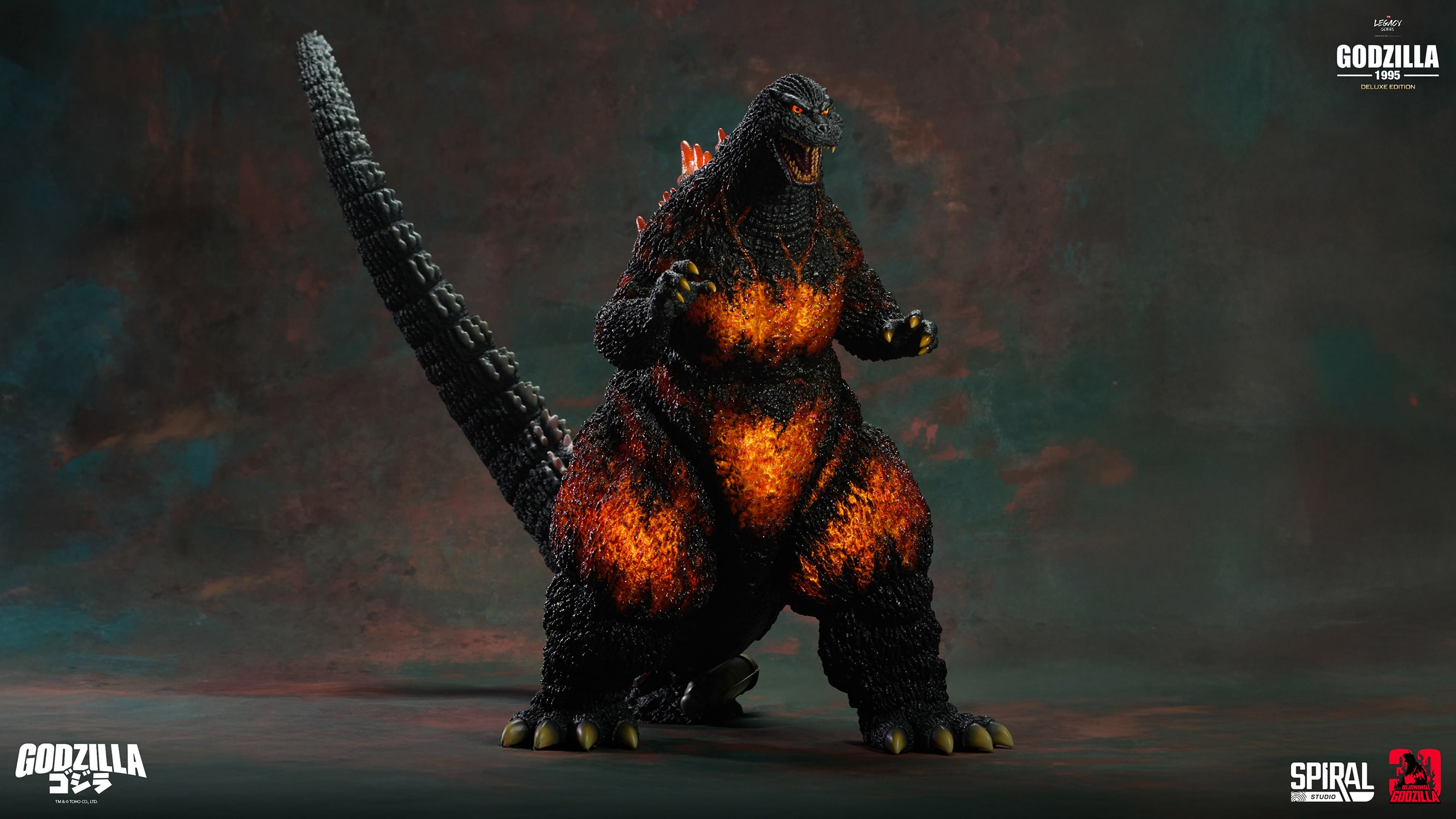 Godzilla 1995 (Deluxe Edition) Statue by Spiral Studio